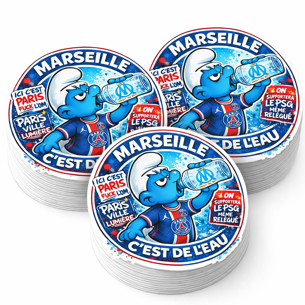 LOT 6 STICKERS ST-PSG-01