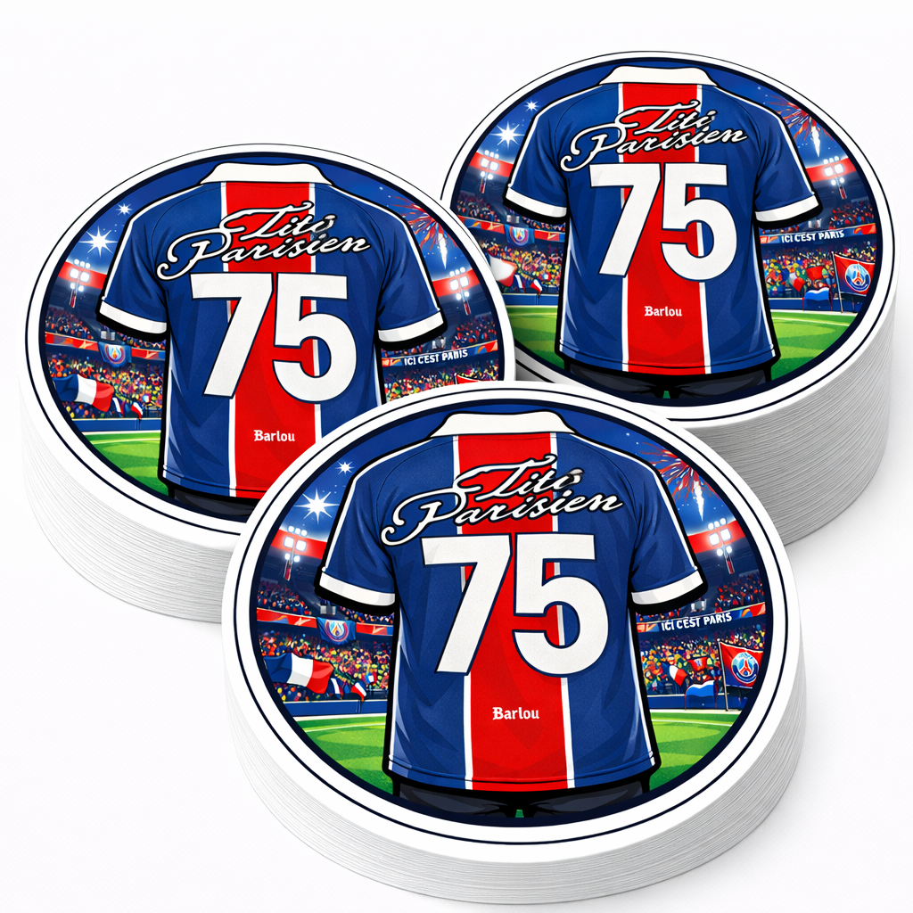 LOT 6 STICKERS ST-PSG-09