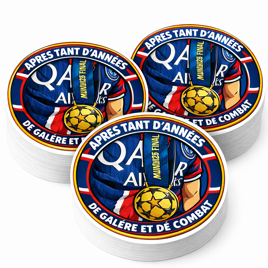 LOT 6 STICKERS ST-PSG-04