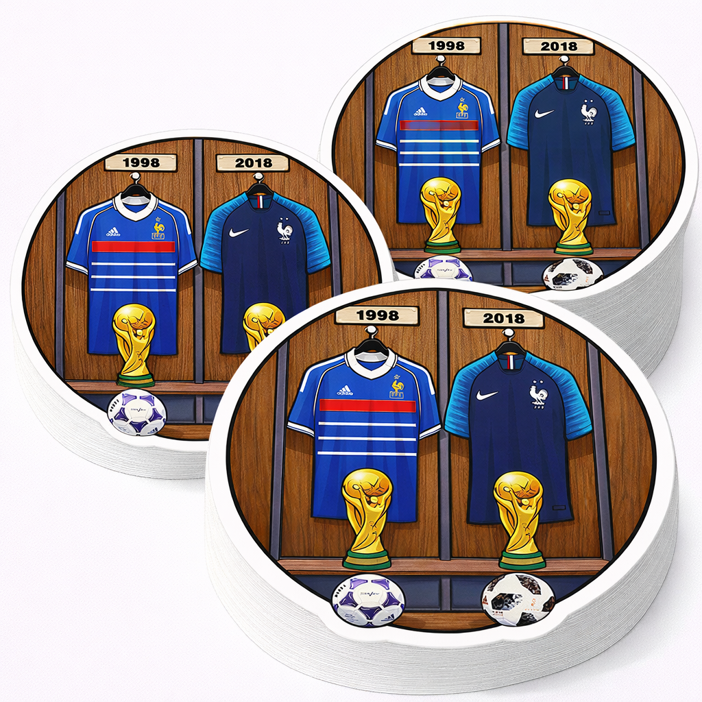 LOT 6 STICKERS ST-EDF
