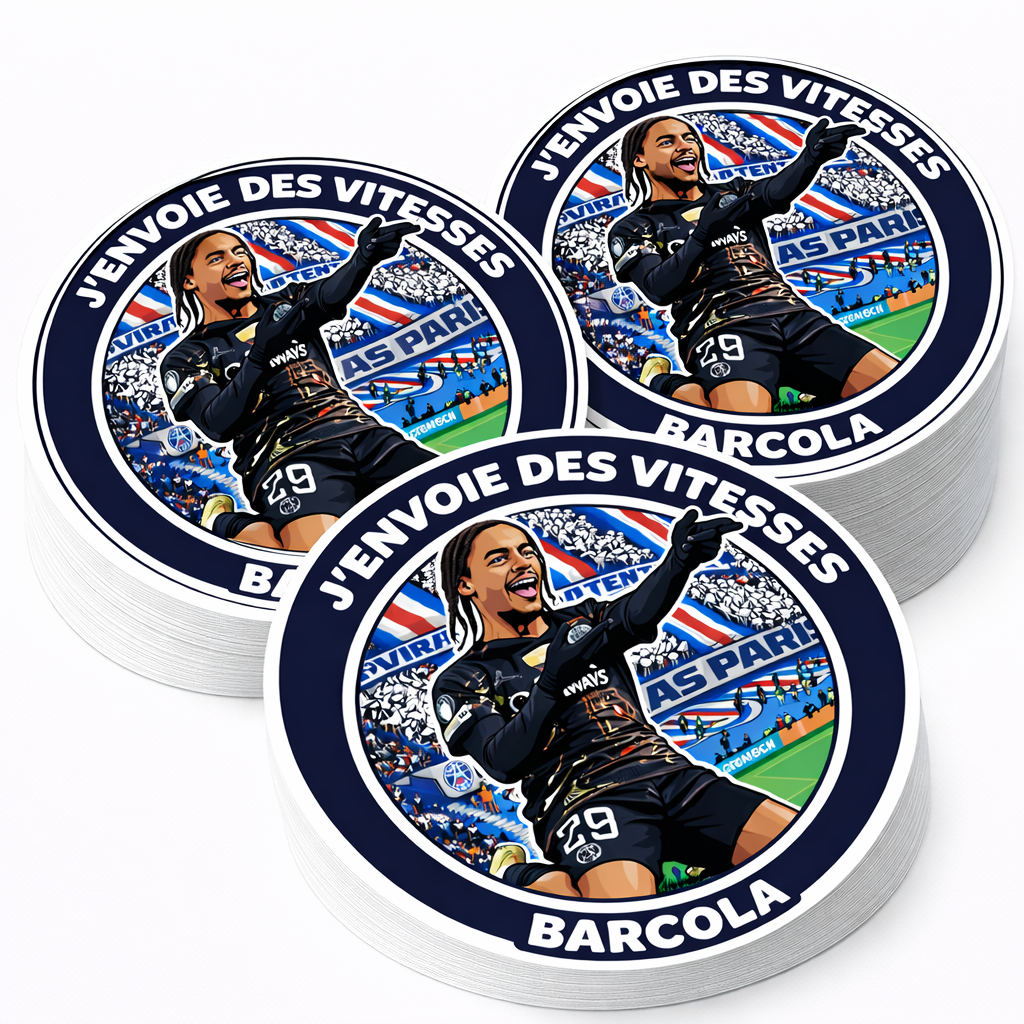 LOT 18 STICKERS ST-PSG-11