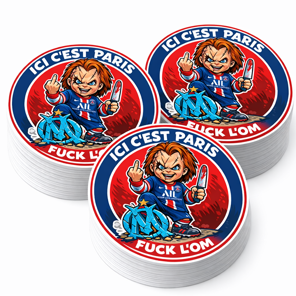 LOT 18 STICKERS ST-PSG-02