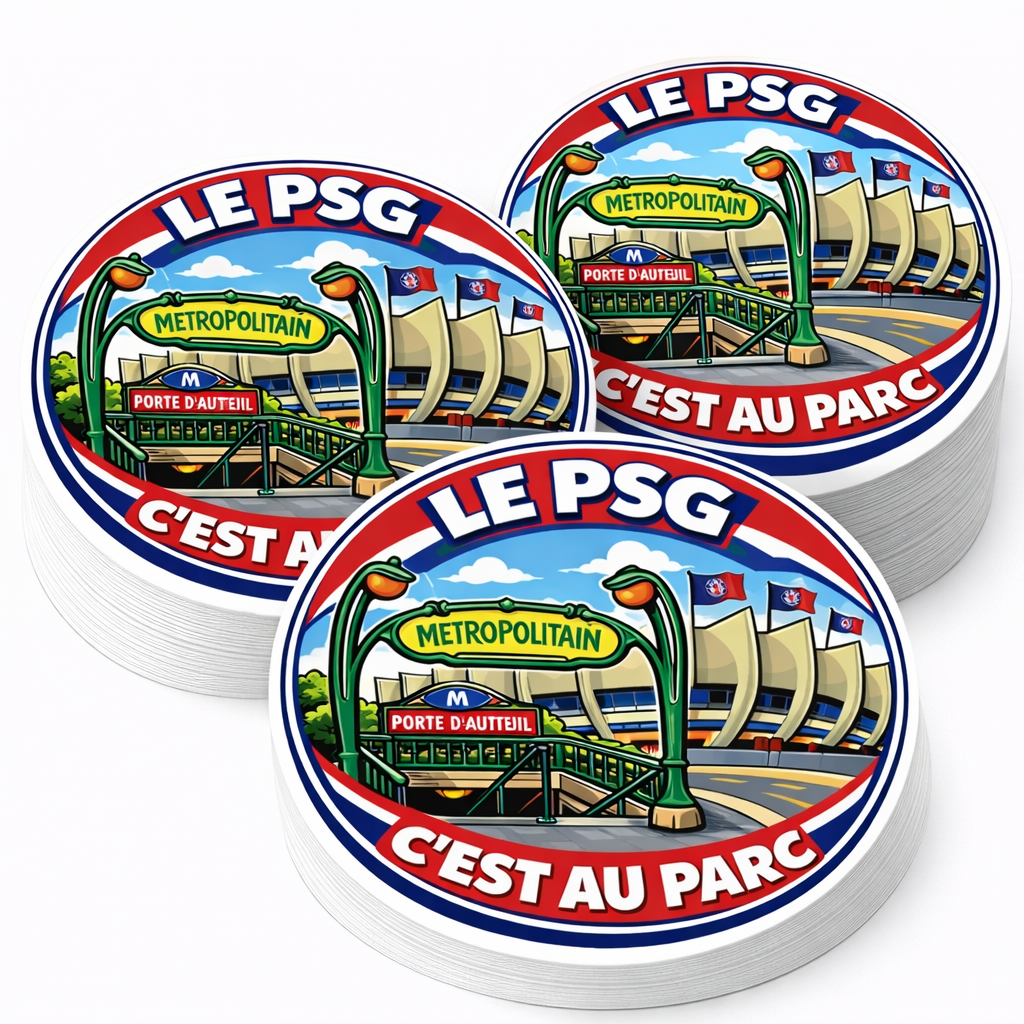 LOT 18 STICKERS ST-PSG-07