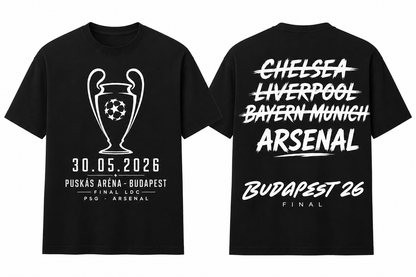 ⚽🔥 T-SHIRT “BUDAPEST 26 – FINAL LDC” 🔥⚽