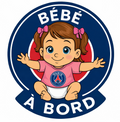 Stickers autocollants voiture - Bébé a bord