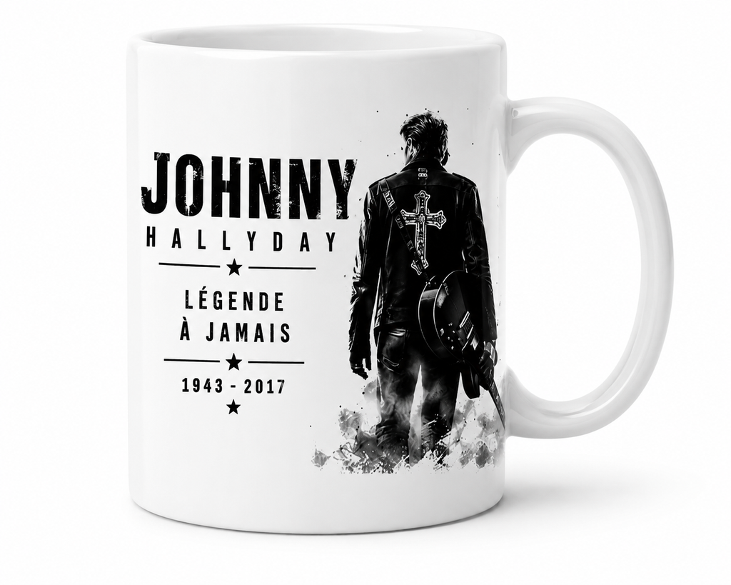 MUG JOHNNY HALLYDAY