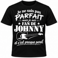T-shirt « Fan de Johnny » 🎸