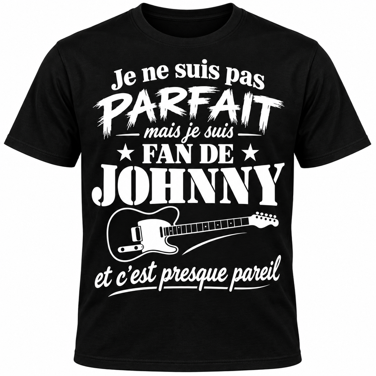 T-shirt « Fan de Johnny » 🎸