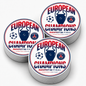 1-LOT 6 STICKERS ST-PSG