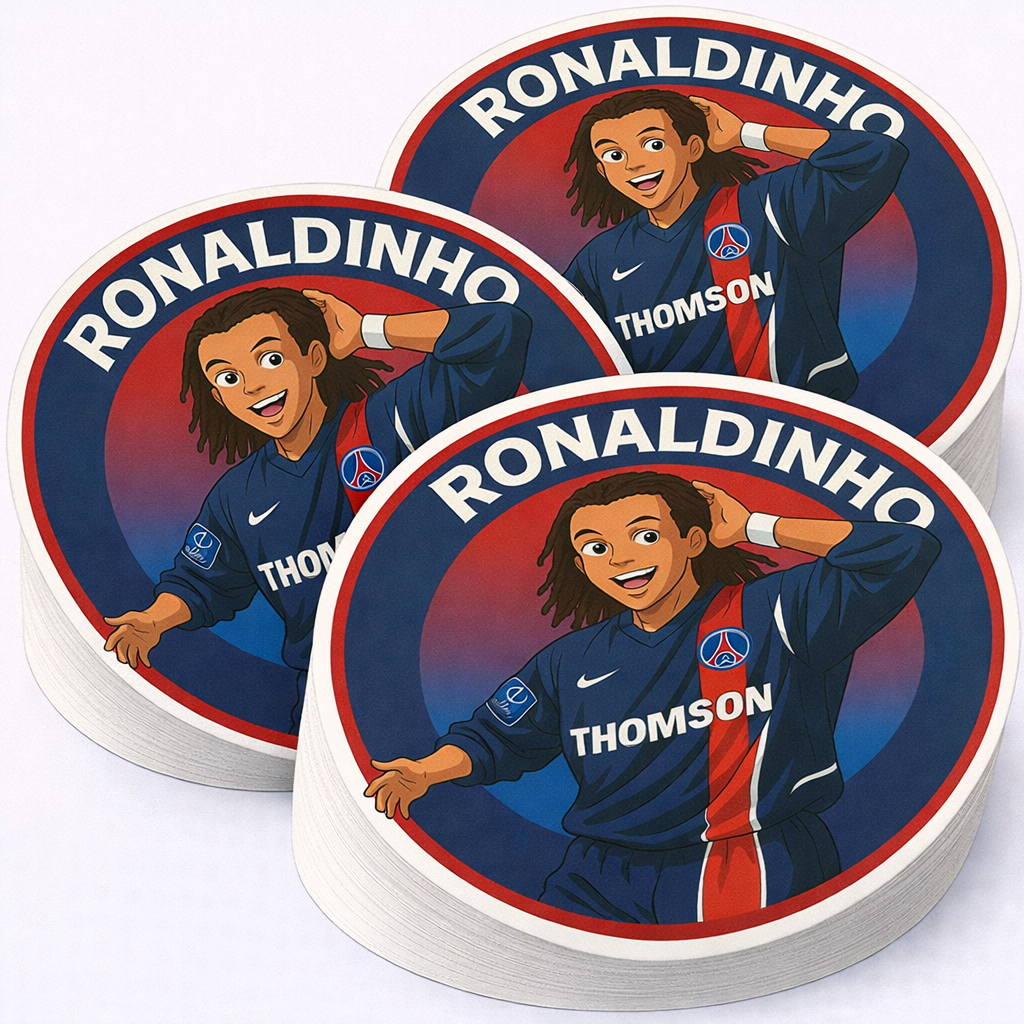 1-LOT 6 STICKERS ST-PSG