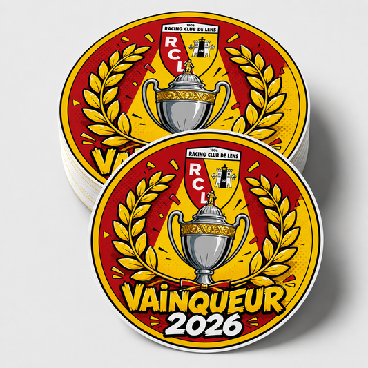 LOT 18 STICKERS RC LENS CDF