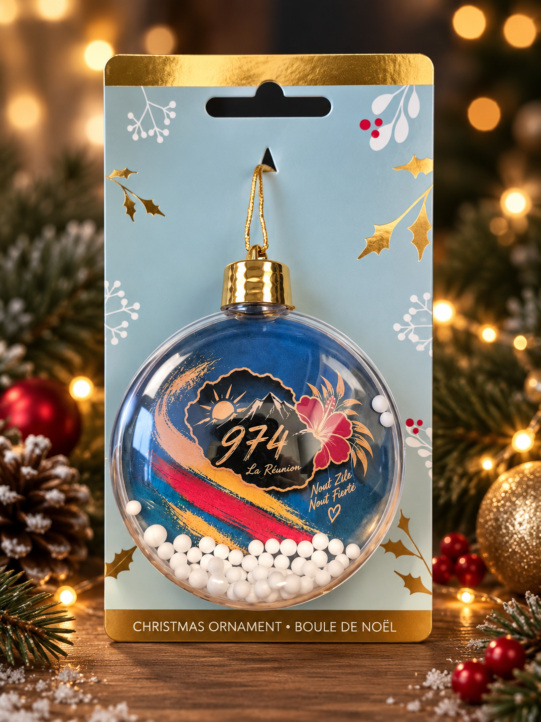 🎄 Boule de Noël 974 – La Réunion