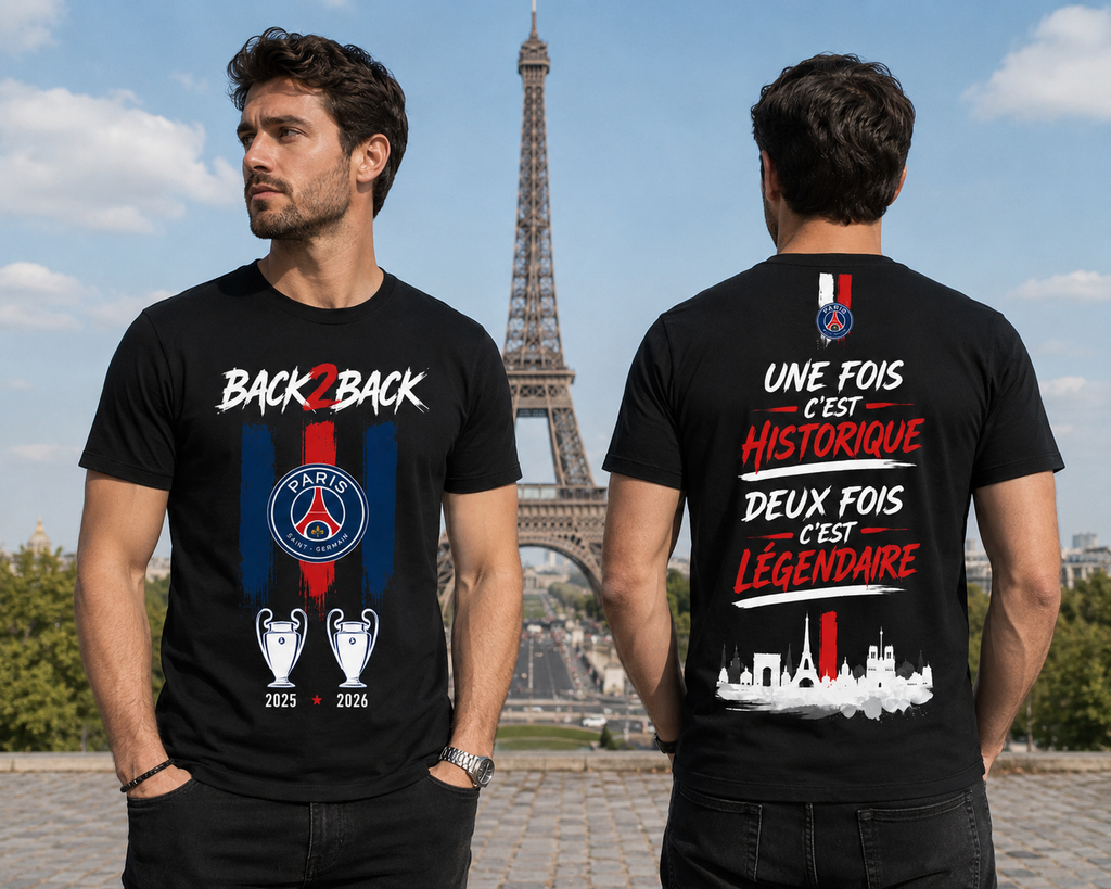 T-SHIRT PSG CHAMPIONS PANAME