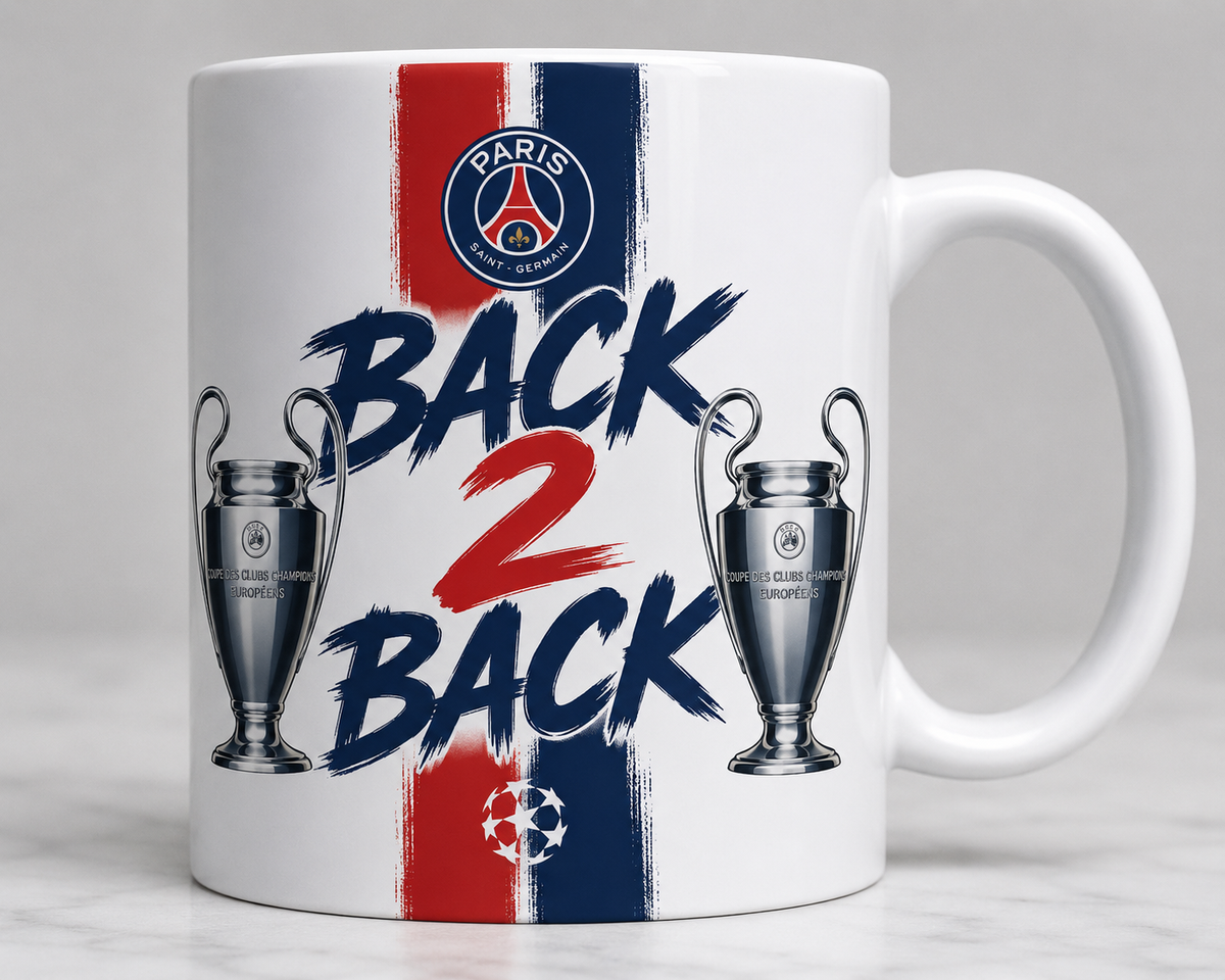 MUG PSG BACK 2 BACK