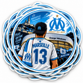 LOT 6 STICKERS OM
