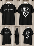 T-shirt « Céline Dion – Paris 2026 » 🎤✨