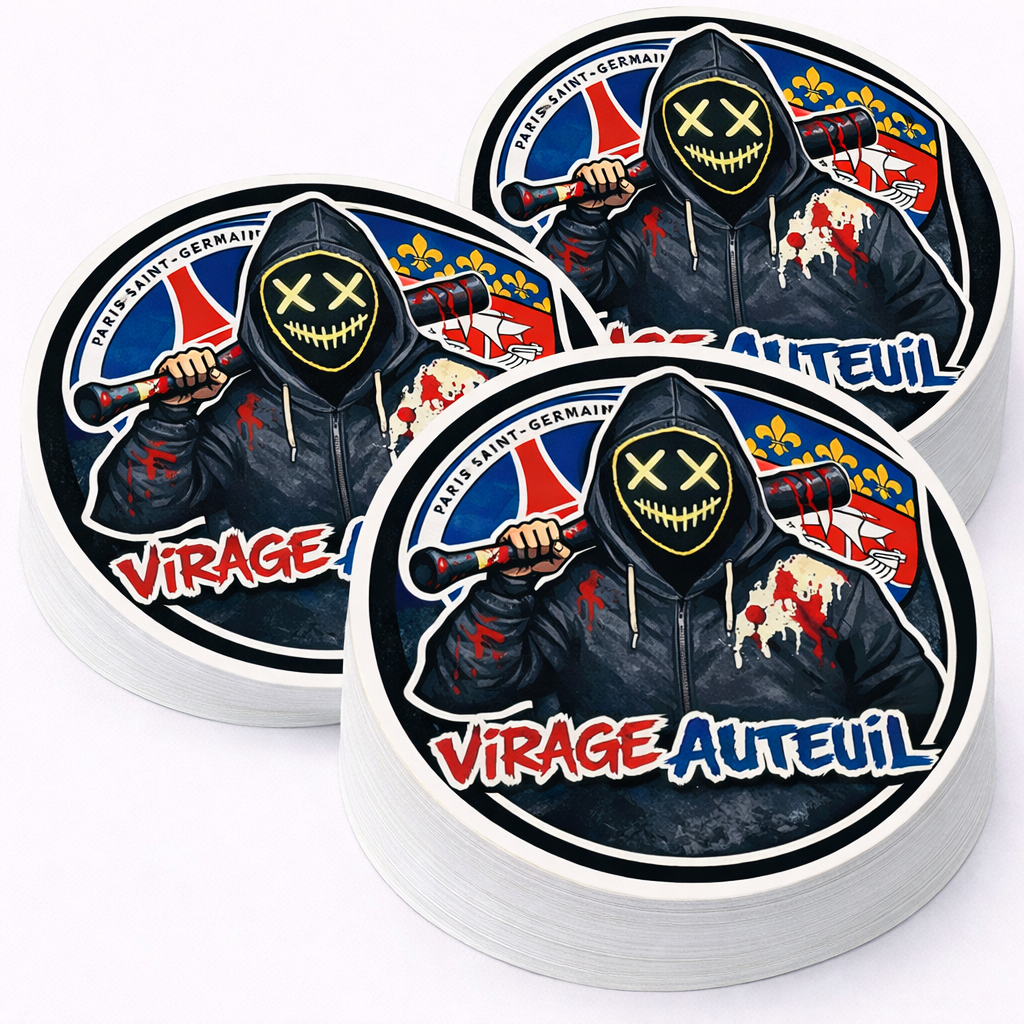 1-LOT 18 STICKERS ST-PSG