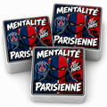 1-LOT 6 STICKERS ST-PSG