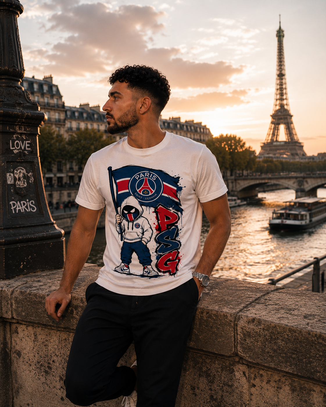 T-SHIRT PSG ANIMÉ