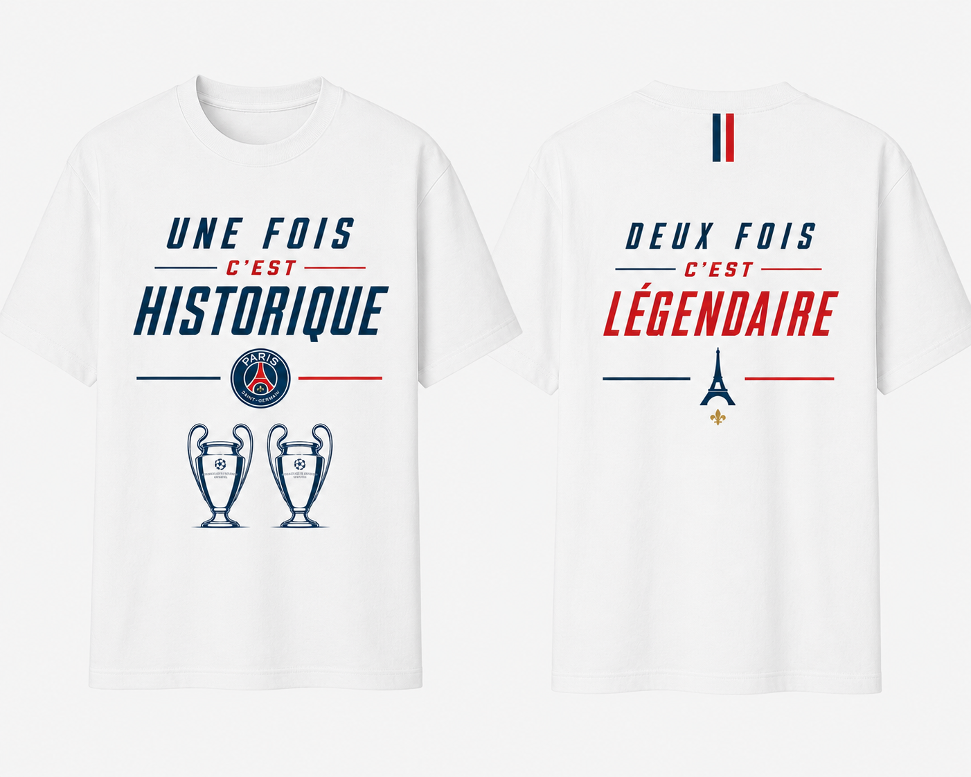 T-SHIRT PSG BACK 2 BACK
