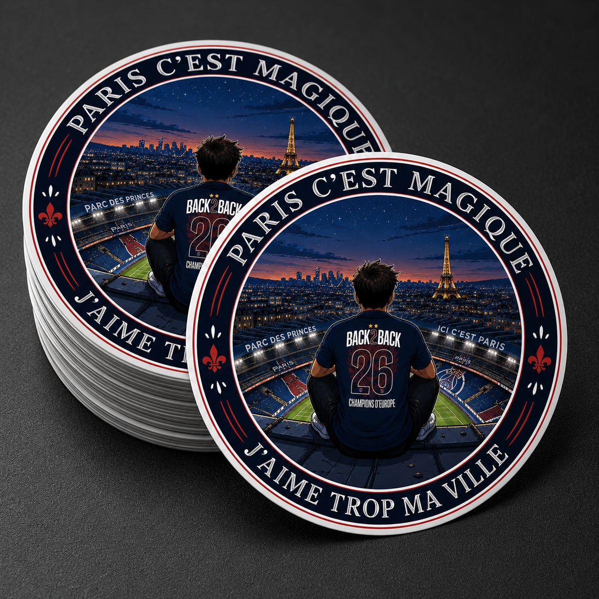 STICKERS PSG
