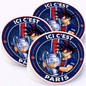 1-LOT 6 STICKERS ST-PSG