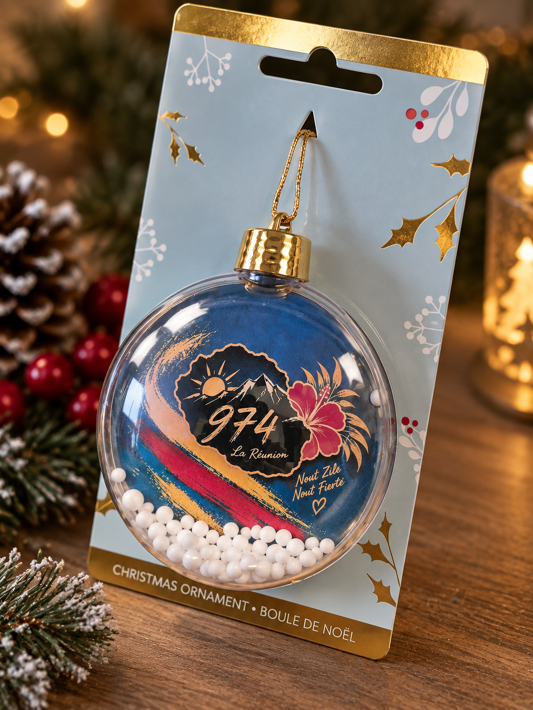 🎄 Boule de Noël 974 – La Réunion