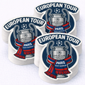 1-LOT 6 STICKERS ST-PSG
