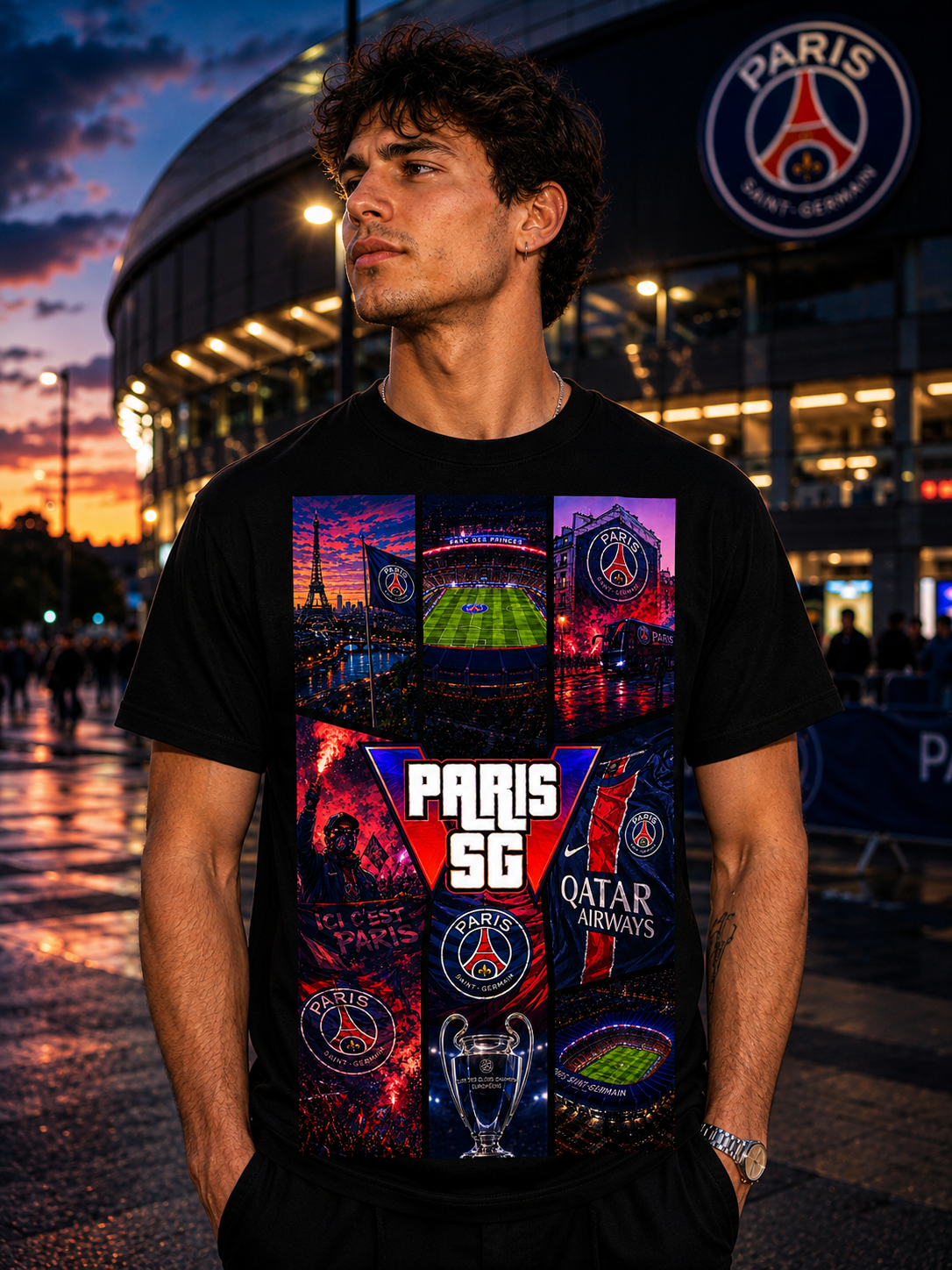 T-SHIRT PSG GTA