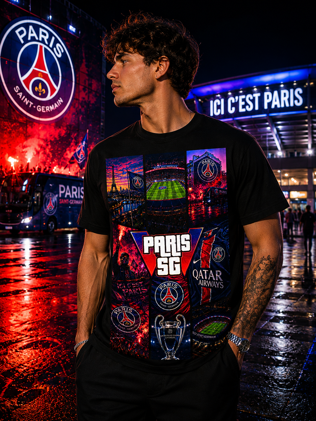 T-SHIRT PSG GTA