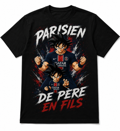 T-SHIRT PSG PERE FILS