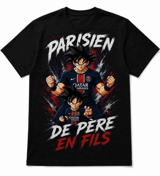 T-SHIRT PSG PERE FILS