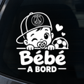 Sticker voiture – Bebe a bord PSG