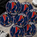LOT 6 STICKERS PSG