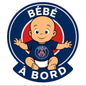 Stickers autocollants voiture - Bébé a bord