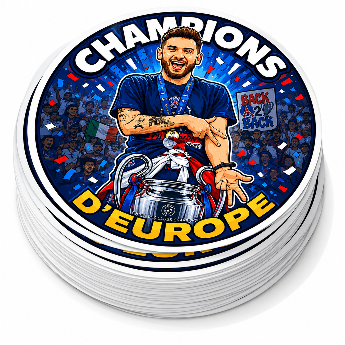 STICKERS PSG LDC