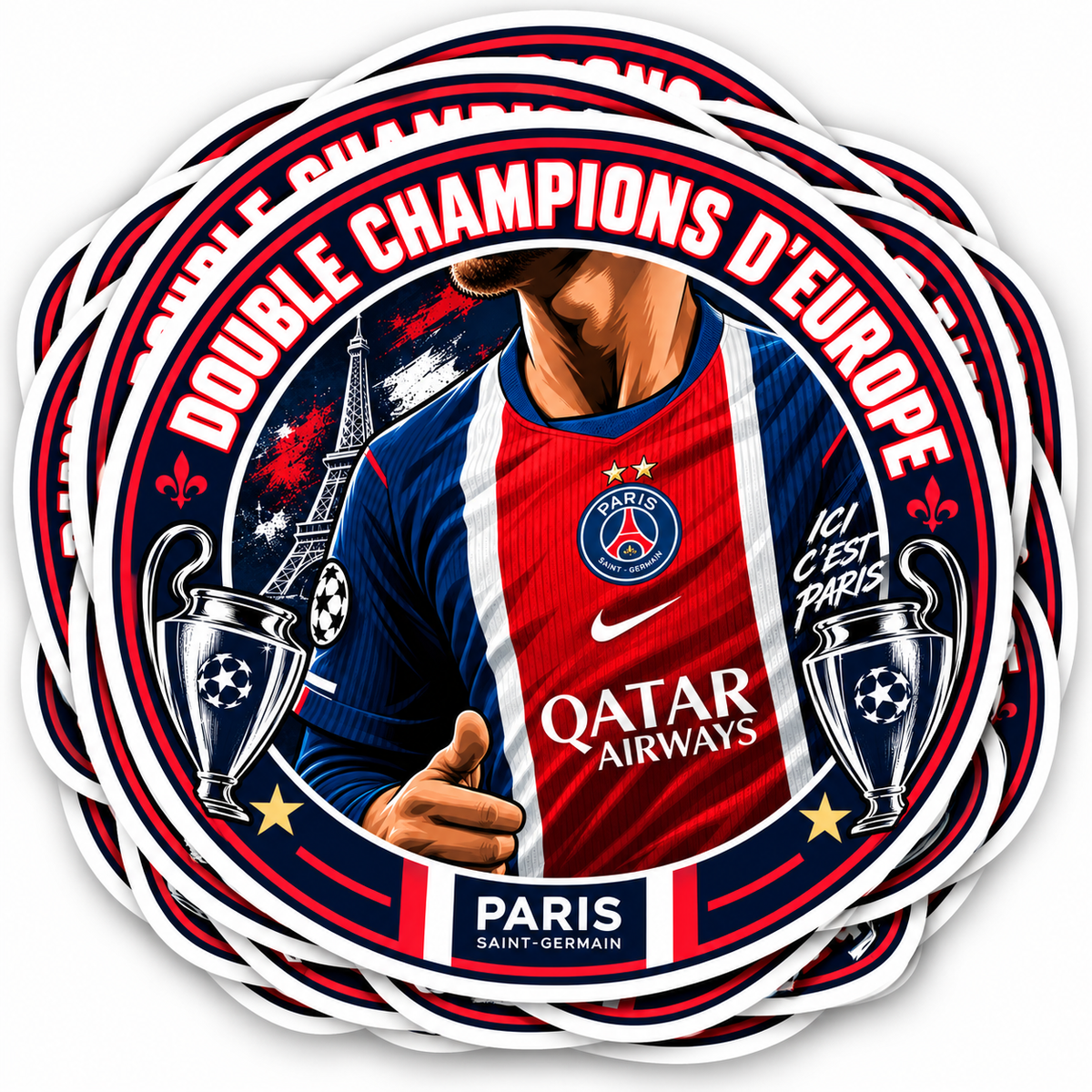 STICKERS PSG