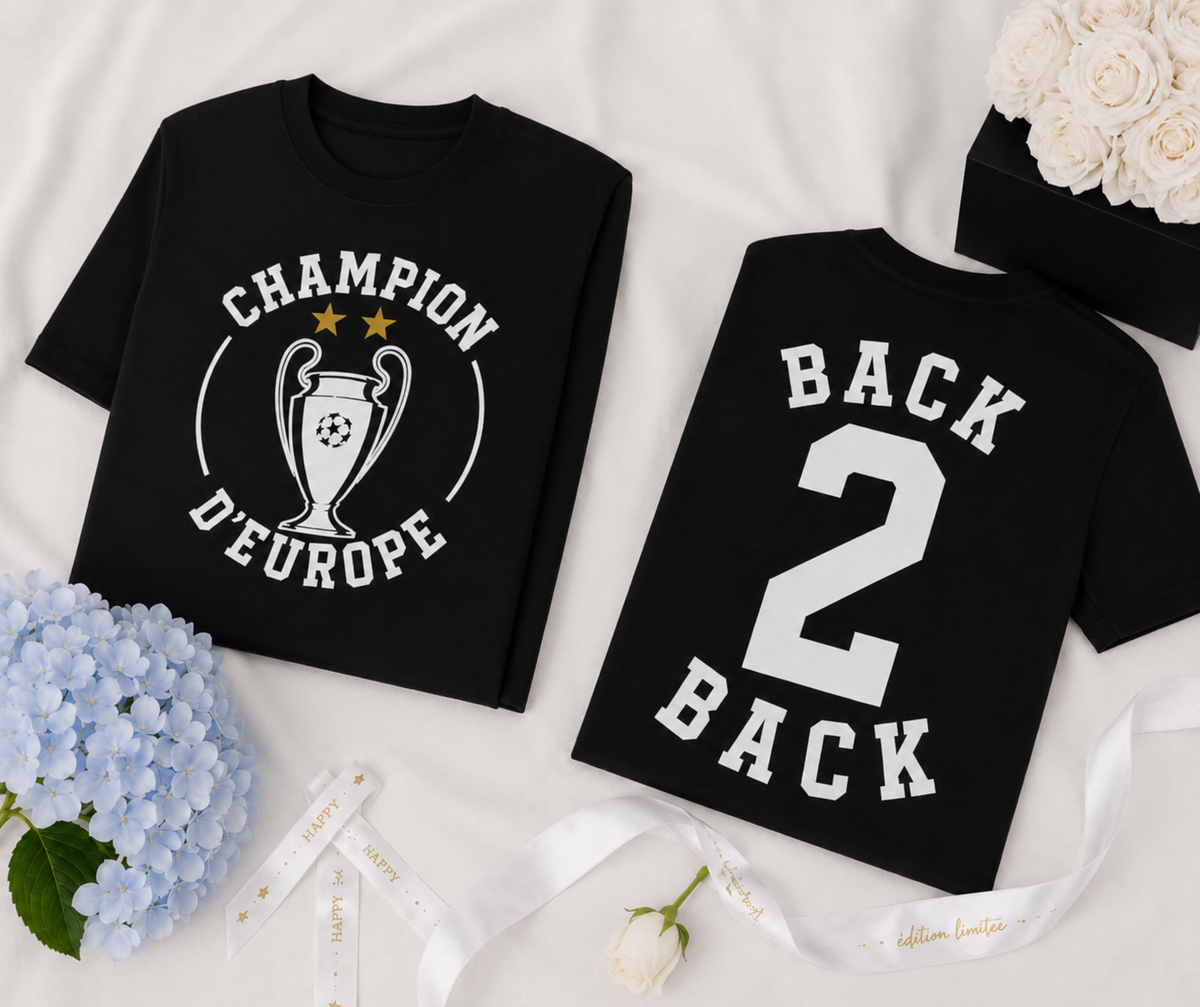 T-SHIRT PSG BACK 2 BACK