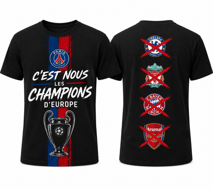 T-SHIRT PSG CHAMPIONS