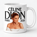 Mug Céline Dion – Paris 2026 ✨🇫🇷