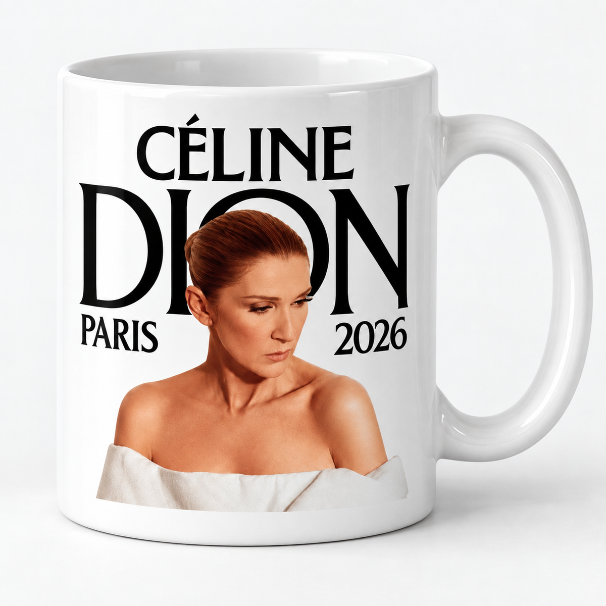 Mug Céline Dion – Paris 2026 ✨🇫🇷