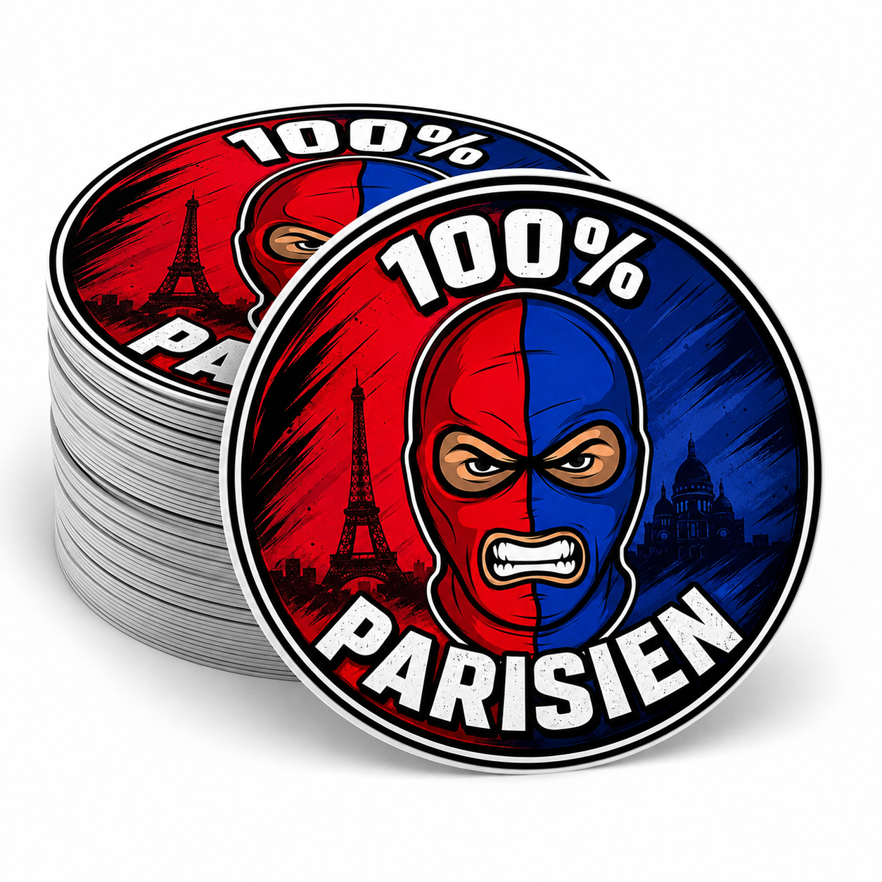 LOT 6 STICKERS PSG