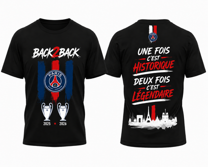 T-SHIRT PSG CHAMPIONS PANAME