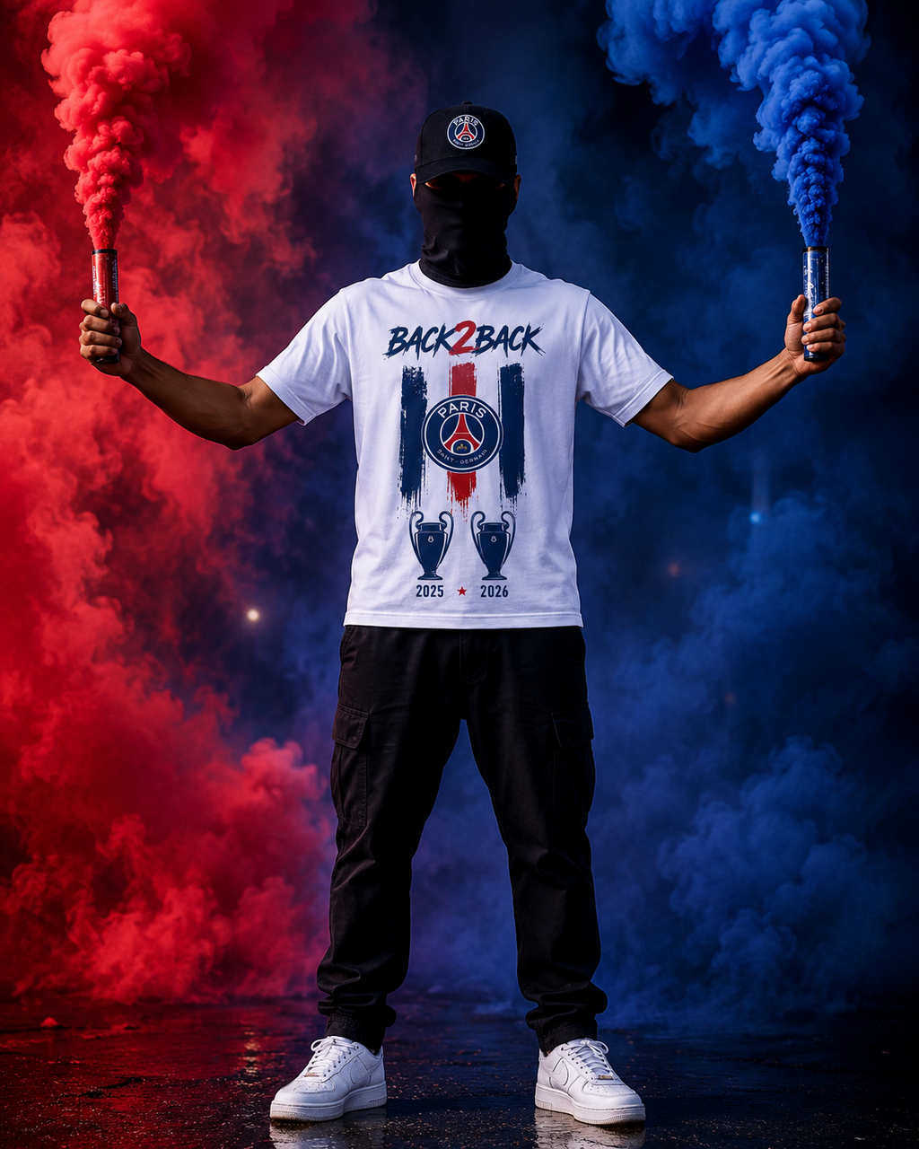 T-SHIRT PSG BACK 2 BACK