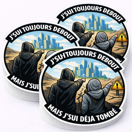 1-LOT 6 STICKERS BOUSS