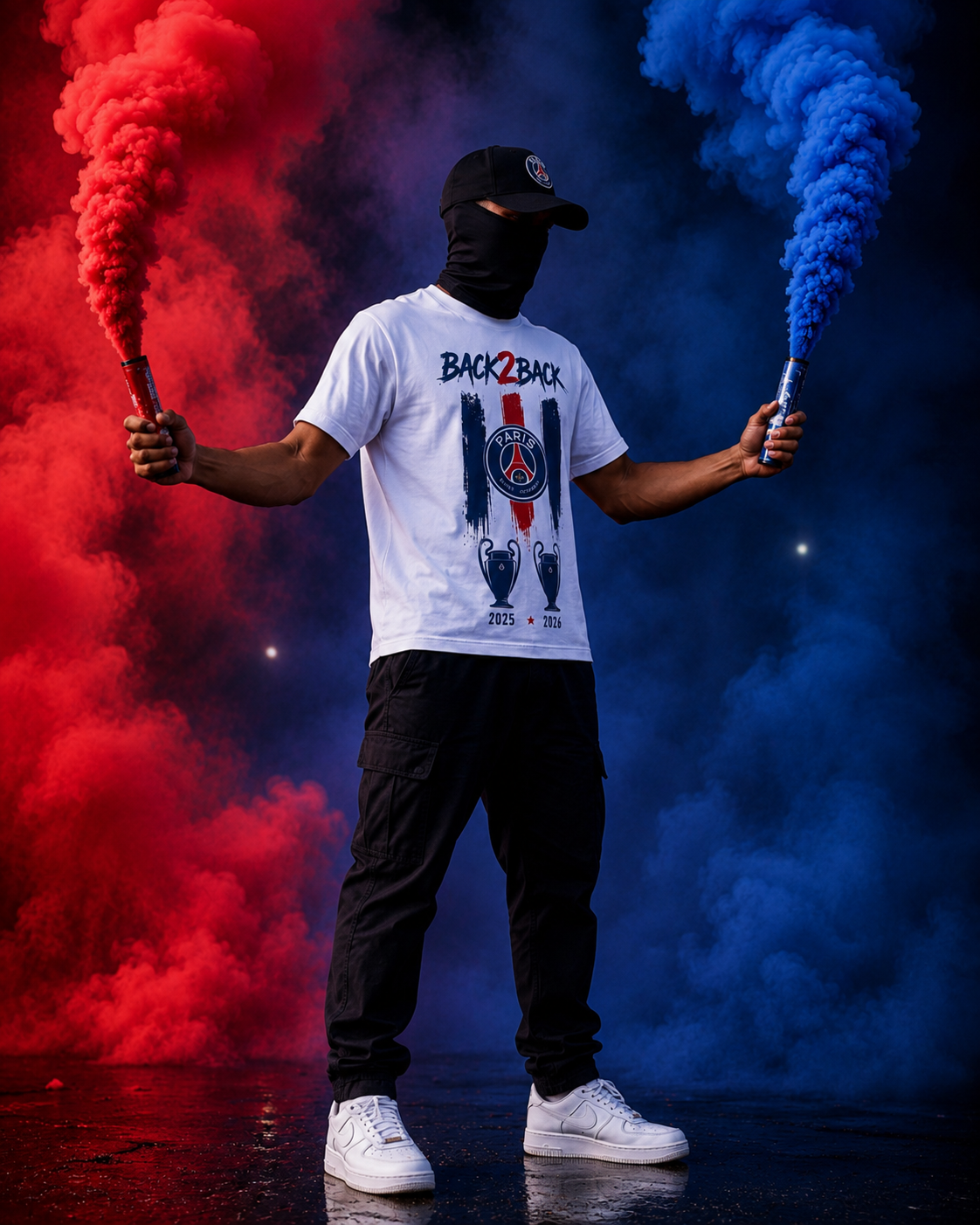 T-SHIRT PSG BACK 2 BACK